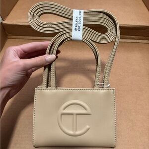 Telfar Cream Mini Tote